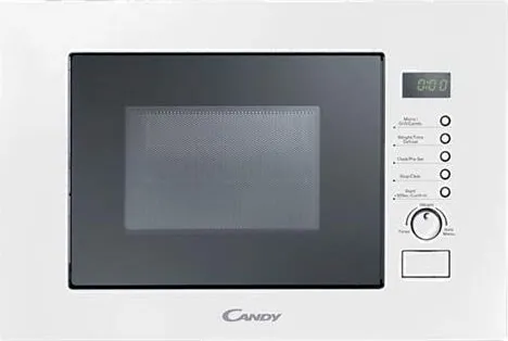 Forno a Microonde da incasso combinato con Grill Capacità 20 Litri Potenza 800 Watt Larghezza 60 cm colore Bianco - MIC 20 GDFB